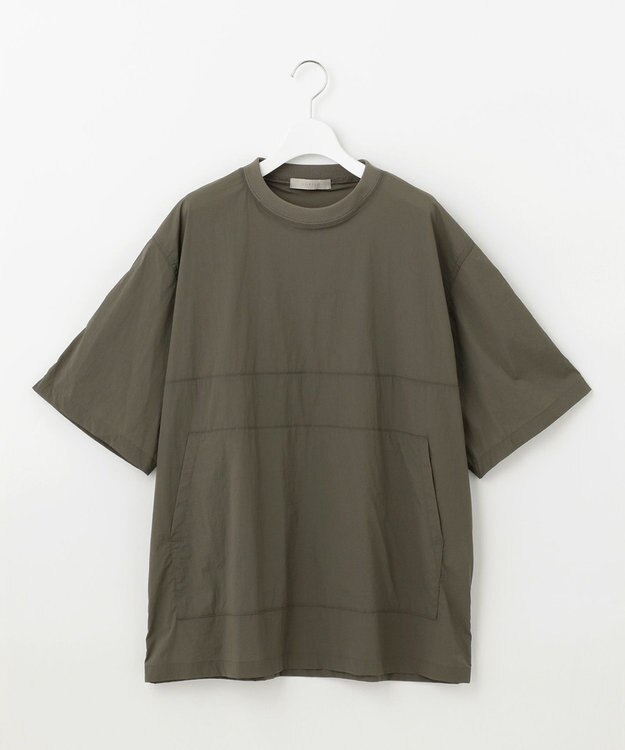 UNFILO MENS LIGHT MOVE プルオーバーTシャツ カーキ系