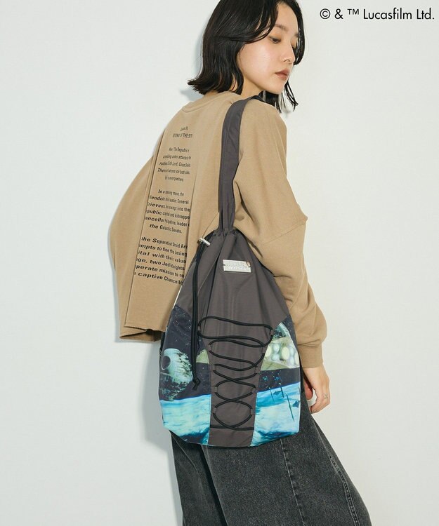 Green Parks ＳＴＡＲ　ＷＡＲＳ／トートバッグ Charcoal Gray