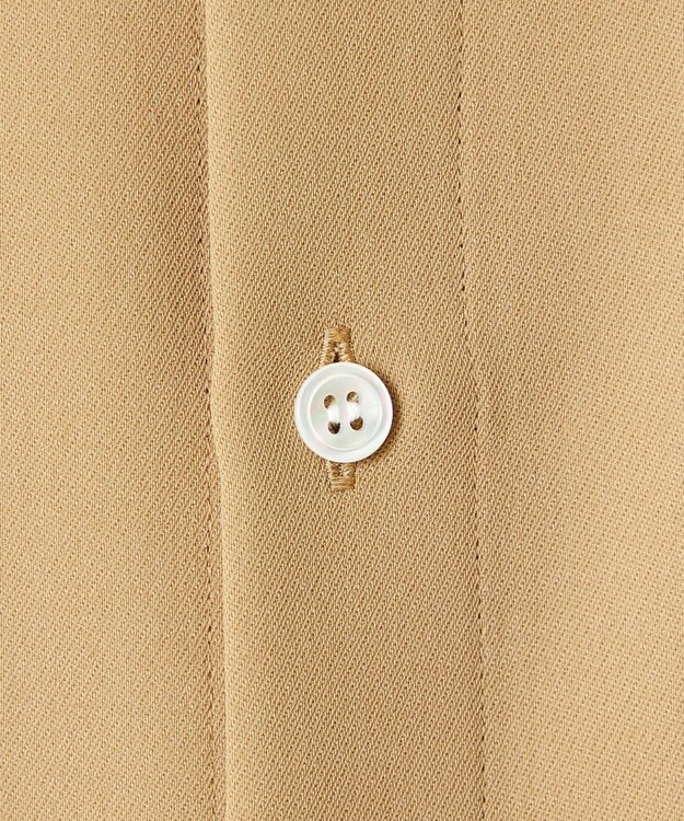 NAVE 【ReNAVE】ウォッシャブルツイル シャツ キャメル系