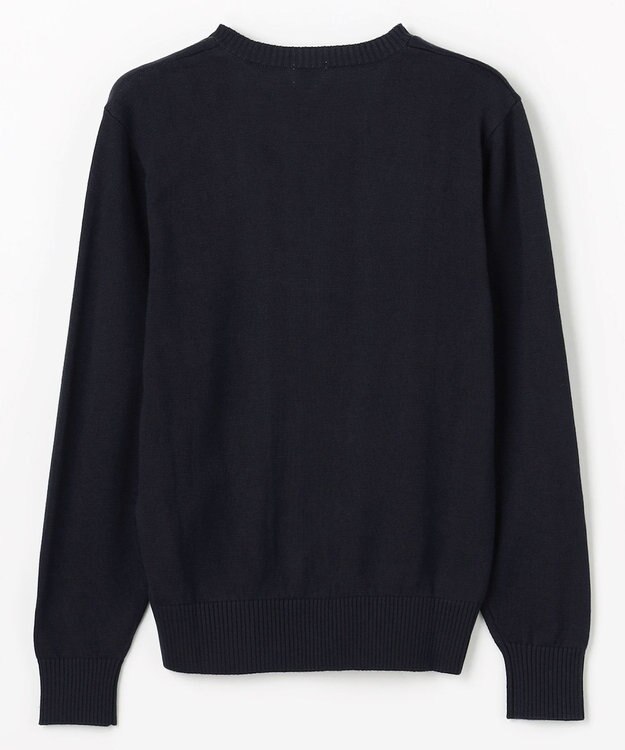 J.PRESS KIDS 【140-170cm】Vネック プルオーバー ニット ネイビー系