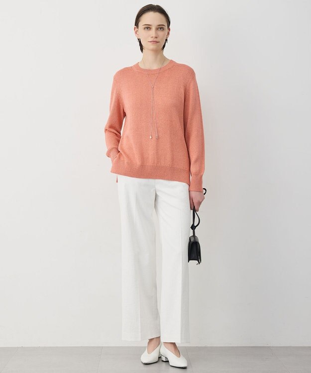 ICB L 【先行予約】シェルタリングドライオックス ワイドパンツ オフホワイト