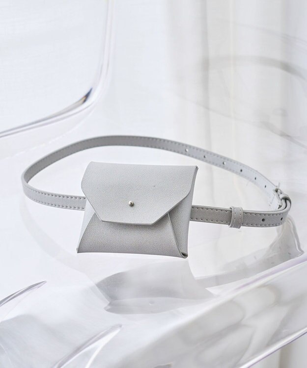 Green Parks ｅｖｅｒｙ　ｗａｌｋ．ウォレットベルト Silver