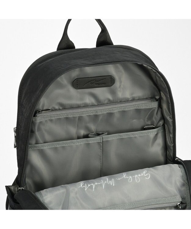 ACE BAGS & LUGGAGE W&.Day/Night キルッコ リュックサック A4サイズ 14.0インチPC収納 19145 ダブルアンドデイナイト ブラック