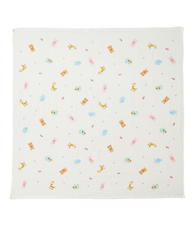 MIKI HOUSE HOT BISCUITS 出産準備セット 春夏用(総柄) マルチカラー