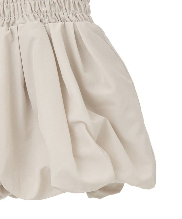 earth music&ecology バルーンビスチェ Ecru