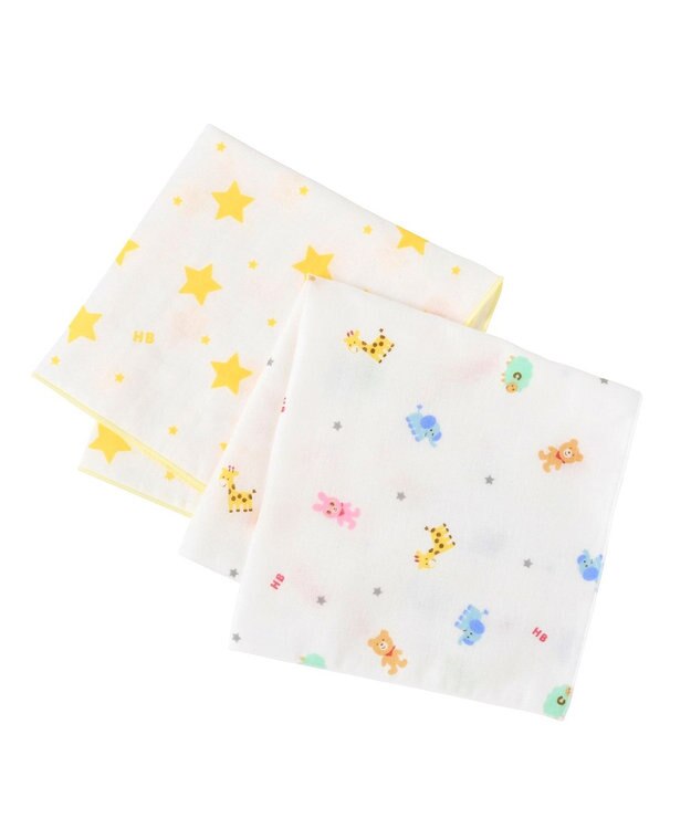 MIKI HOUSE HOT BISCUITS 出産準備セット 春夏用(総柄) マルチカラー