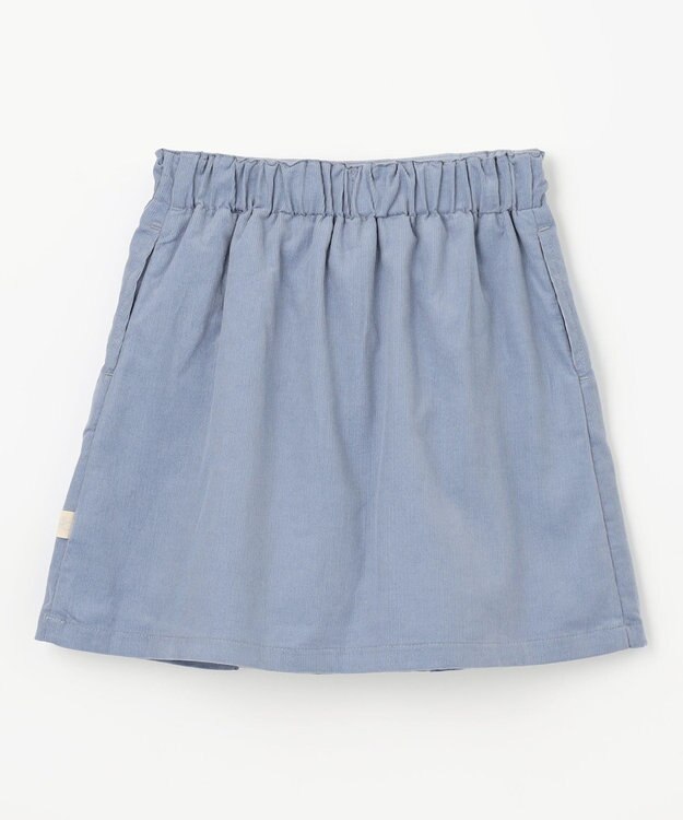 組曲 KIDS 【110-140㎝】コーデュロイ キュロット サックスブルー系