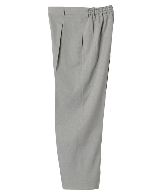 Green Parks 接触冷感　きれいシルエットパンツ（ワイド） Light Gray