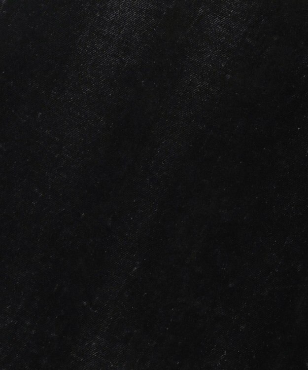 23区 【SLOW/一部店舗限定】フロッキーデニム ワイドパンツ ブラック系