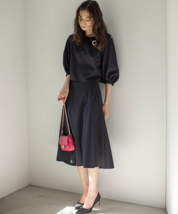 組曲 キルティングショルダーバッグ ラズベリー系