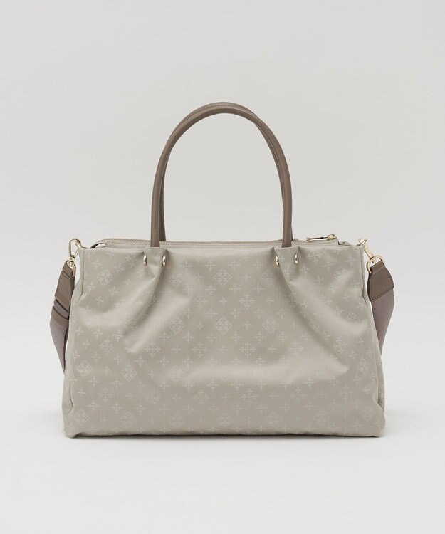 russet ナイロン三層2WAYトートバッグ(CE-1586) Ecru