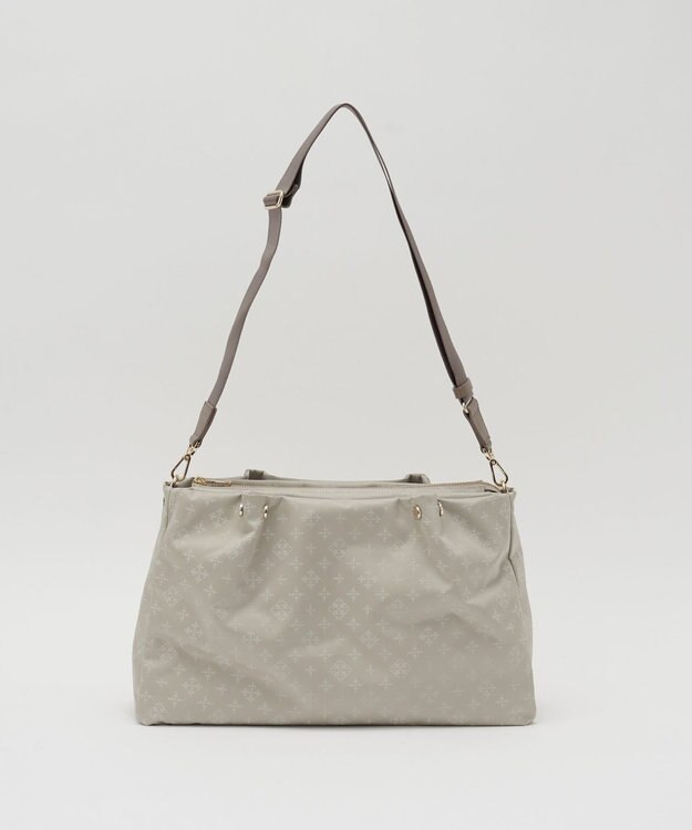 russet ナイロン三層2WAYトートバッグ(CE-1586) Ecru