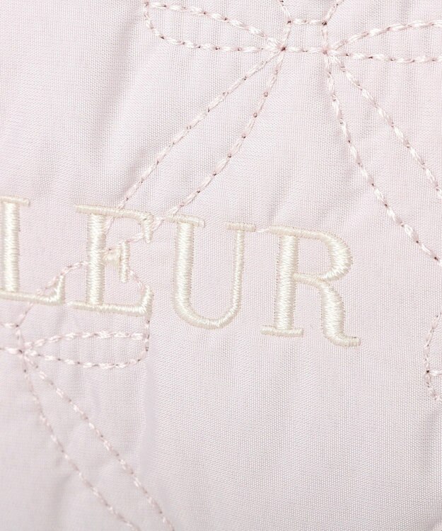 Maison de FLEUR リボンキルティング2Wayボストンバッグ Pink