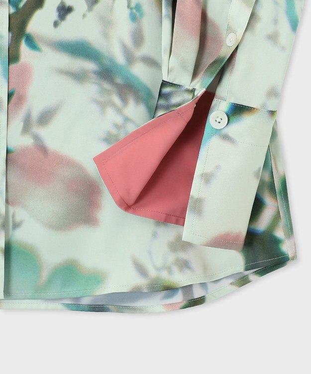 Paul Smith Lens Blur Botanical シャツ ライトイエロー