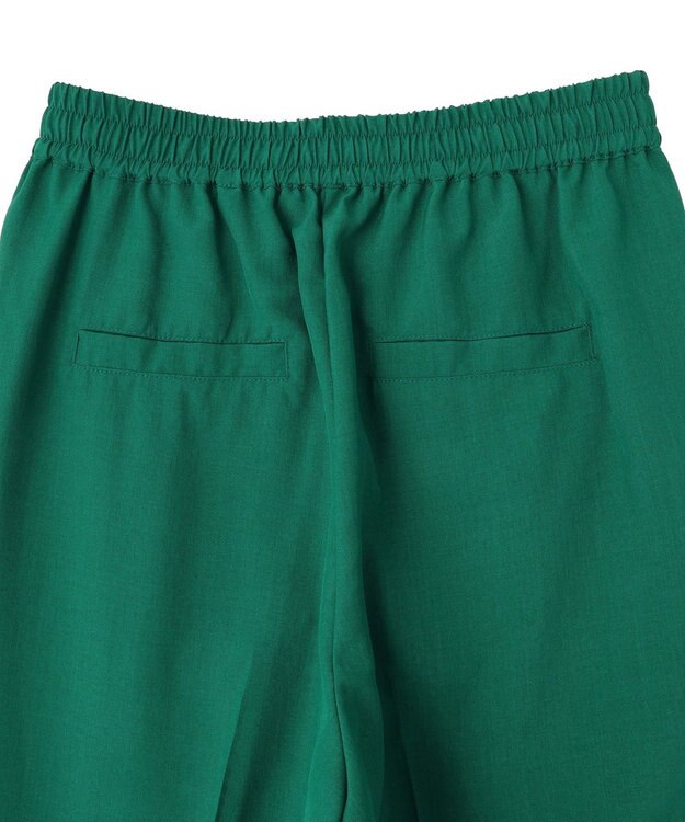 YECCA VECCA 【UVカット】サラサライージーテーパードパンツ Green