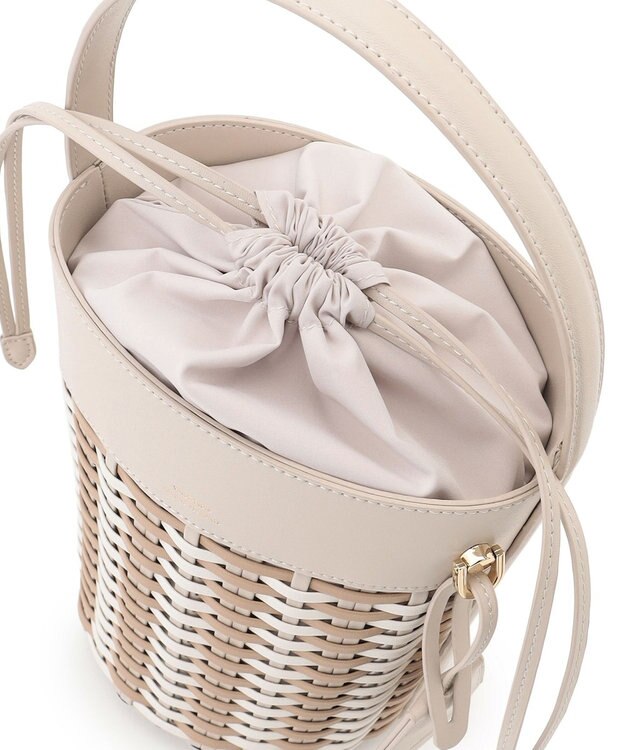 23区 【先行予約】バスケットメッシュ バケツバッグ ベージュ系5