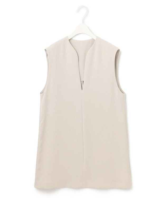 ICB 【WEB限定カラーあり・洗える】 ライトダブルクロス べスト トープ系