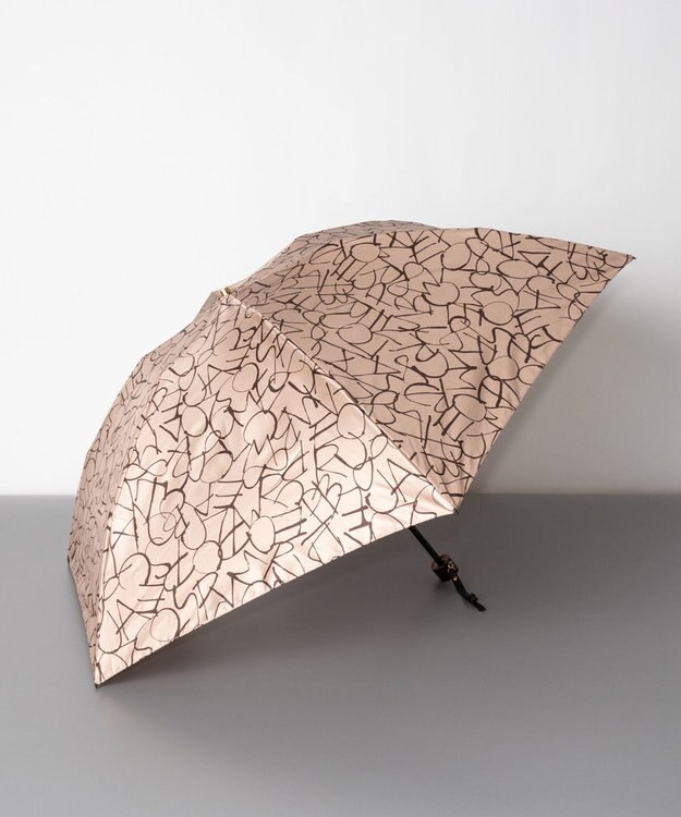 Beaurance（ビューランス）モノグラムプリント雨傘（折り畳み 