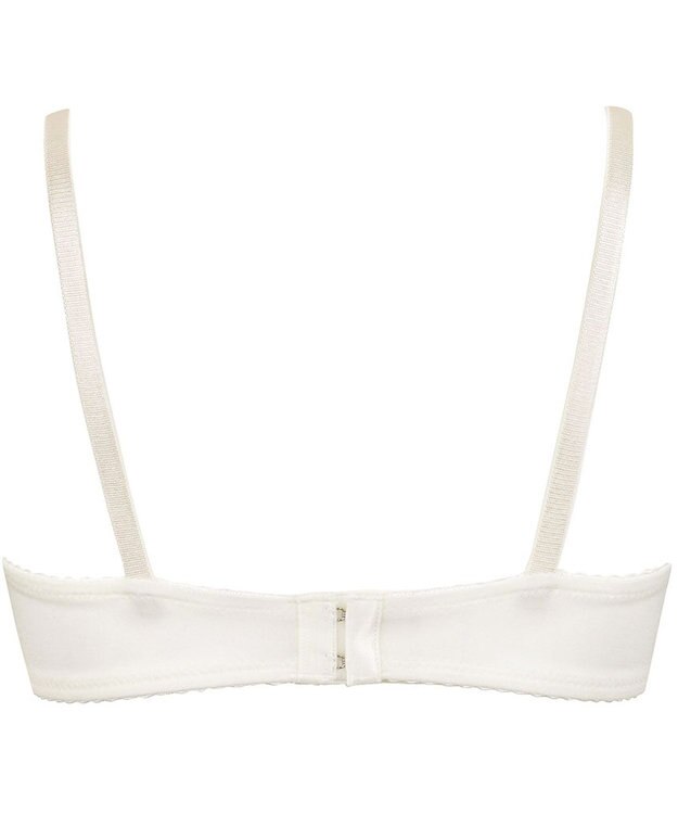 Wing ブラジャー 自然なまるみシルエット ラクなつけごこち ふんわり素材でバストにフィット 【ナチュラルアップブラ】 ブラ KB2061 ウイング／ワコール アイボリー