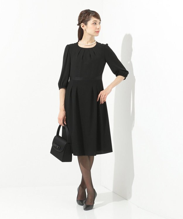 組曲 NOIR ガーシュストレッチバーズアイ ブラック系