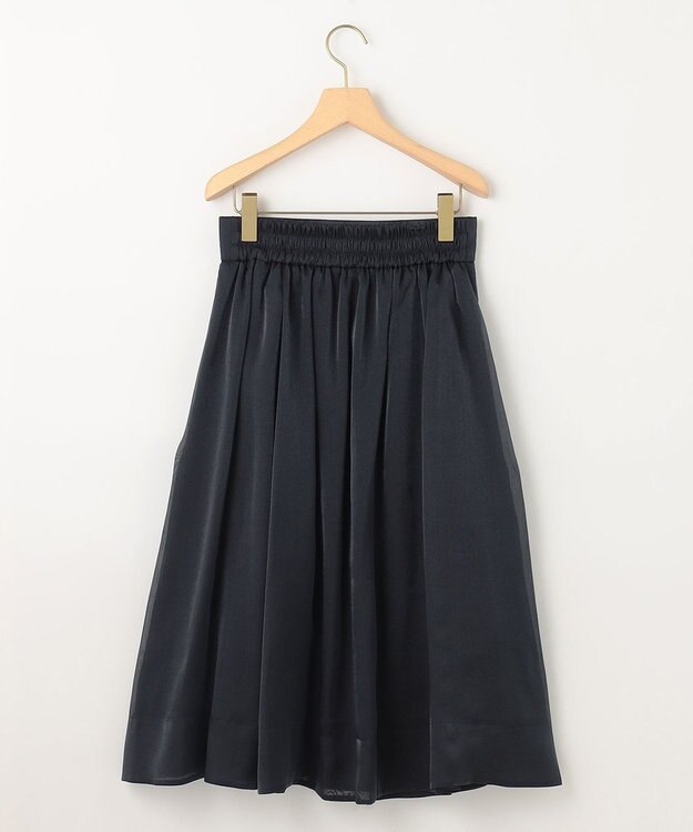 組曲 S シャイニーオーガン フレアスカート ネイビー系