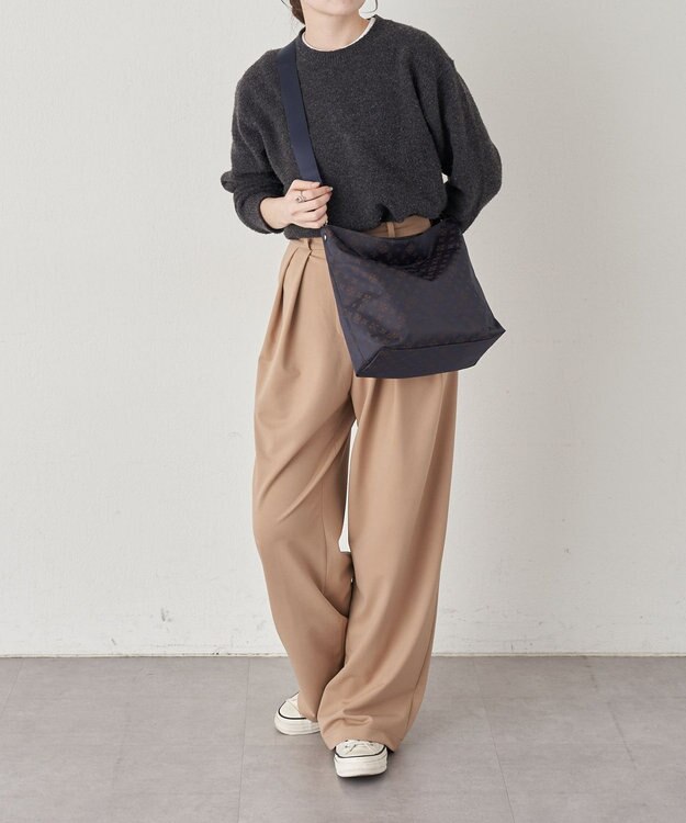 russet  ナイロンジャガード2WAYショルダーバッグ(CE-1693) Purple/BR