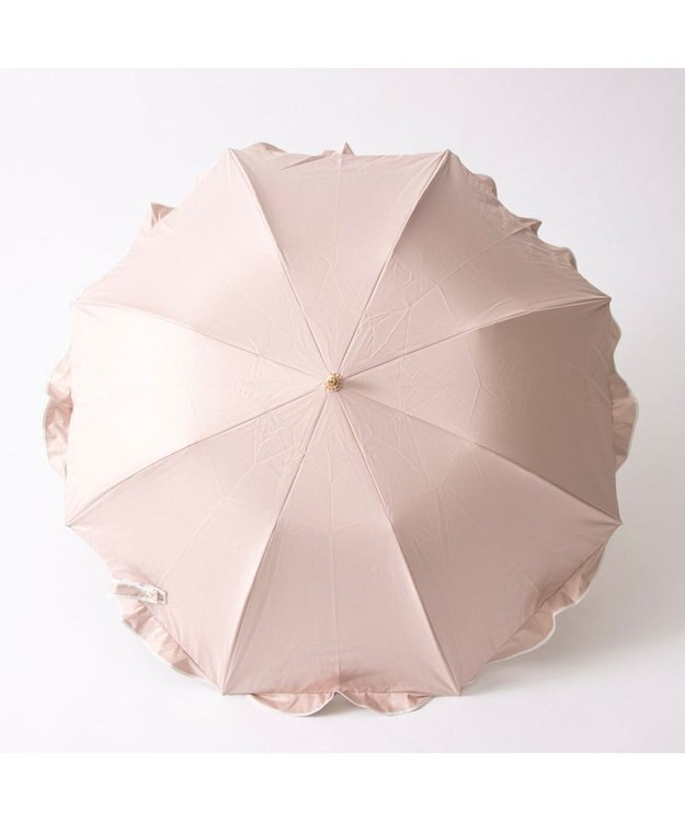 UNBILLION カシュネ cachenez / 【晴雨兼用】【日傘】 【UV カット率99.999.9％以上】PUへプラムトップレス折りたたみ傘 ピンク