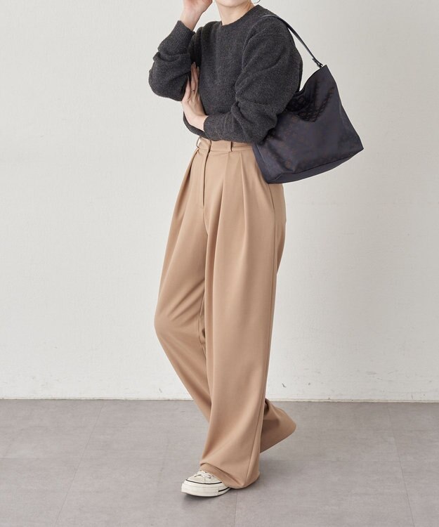 russet ナイロンジャガード2WAYショルダーバッグ(CE-1693) Purple/BR