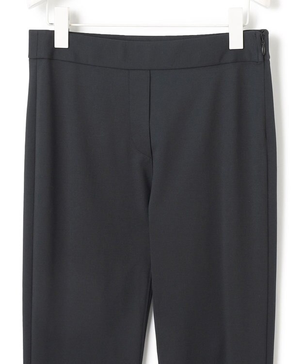 ICB 【洗える】コンフォートポンチ レギンスパンツ ブラック系