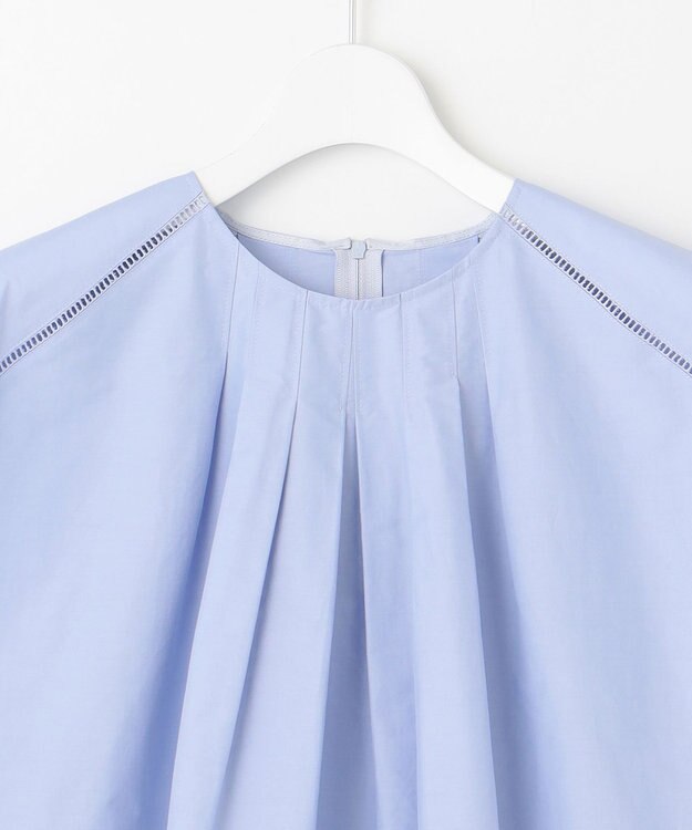 23区 S 【洗える】シャルマンエンブロイダリー Tブラウス ラベンダー系