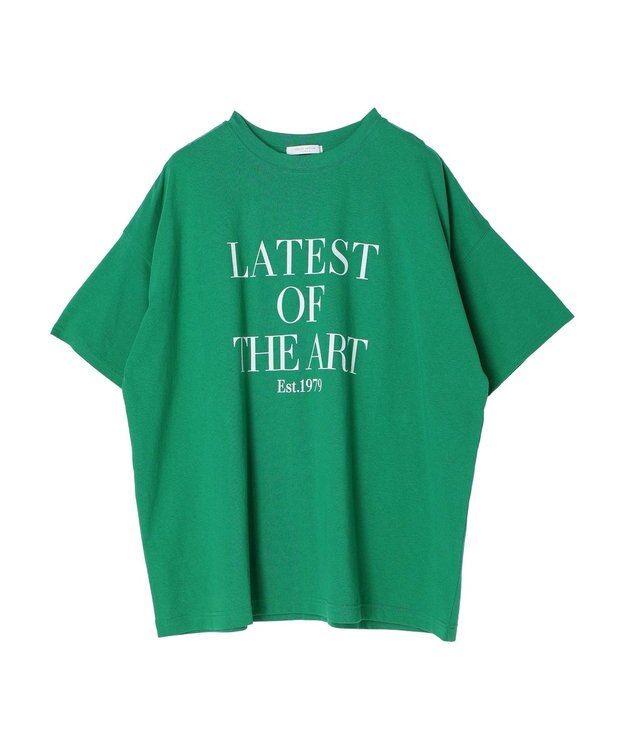 Green Parks ロゴ半袖チュニック Light Green