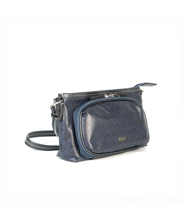 PELLE BORSA お財布ポシェット Alive アライブ 4439 ネイビー