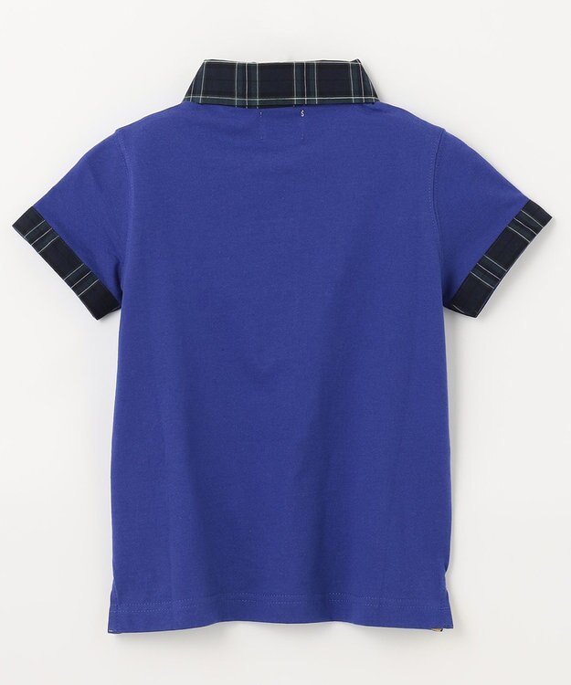 J.PRESS KIDS 【110-130cm】ブル ポロシャツ ロイヤルブルー系