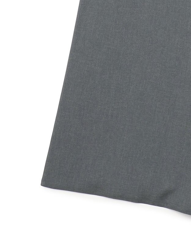 ICB L 【WEB＆一部店舗限定】 SerikaWorsted ノーカラーロングジレ ミディアムグレー