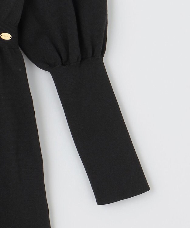 TOCCA 【洗える！】RAINY NIGHT ニットドレス ブラック系