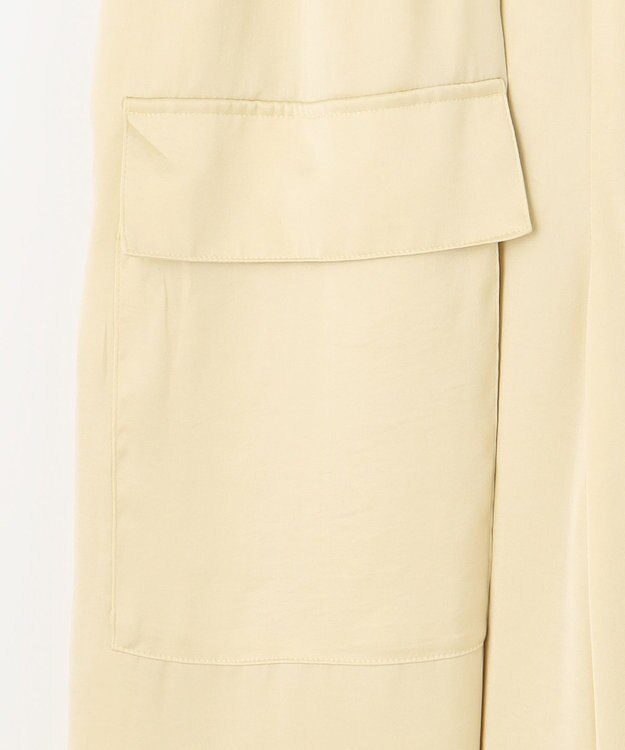 NAVE 【Nave・洗える】ヴィンテージサテン オールインワン ライトイエロー系