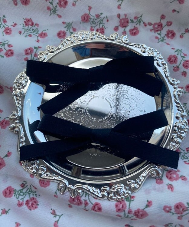 WEGO L2Pリボンブローチ ブラック