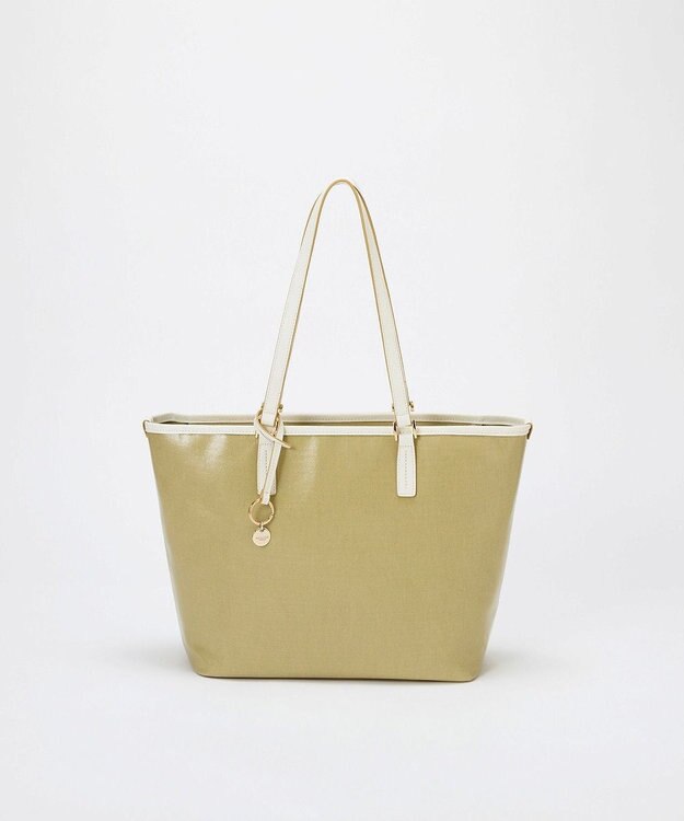 TOPKAPI 【TREASURE TOPKAPI】PVCコート キャンバス トートバッグ / A4対応 / 撥水 モスグリーン