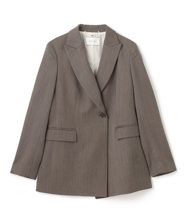 BEIGE， PONTOISE / テーラードジャケット C.Gray