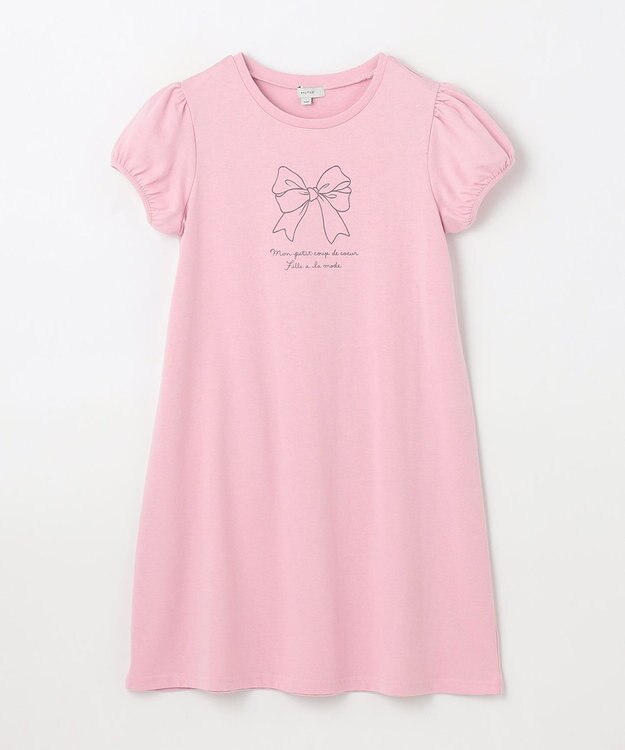 ANY KIDS チュールキャミソール付き ワンピース ピンク