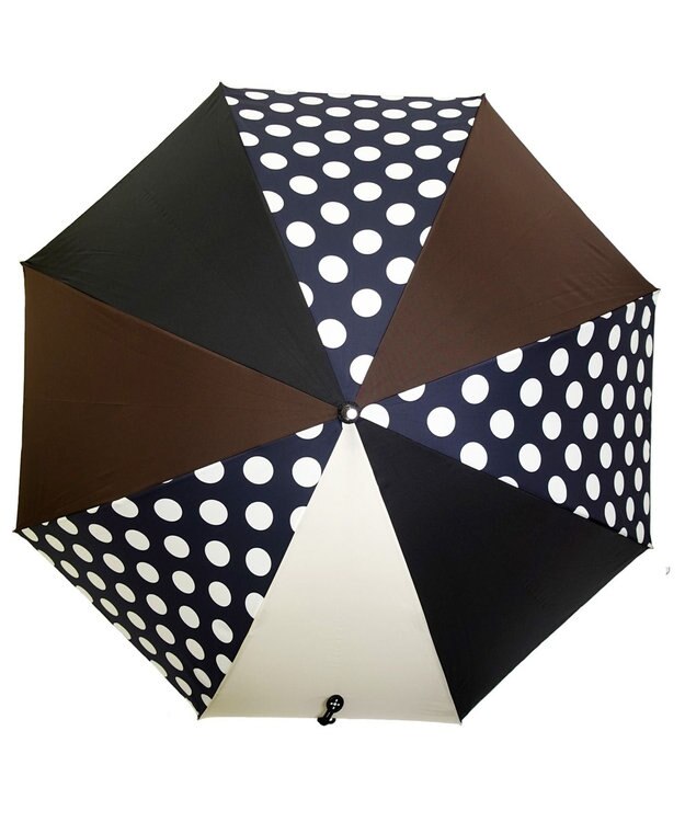 +RING レディース向け プラスリング 長傘 60cm MLT T1355 マルチカラー