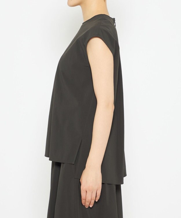 uncrave 【撥水・接触冷感・UVカット・洗濯機洗い可】マルチファンクションナイロン ブラウス（uncrave STANDARD） スレートA