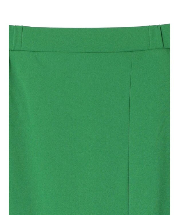 Green Parks カットジョーゼットＩラインスカート Green