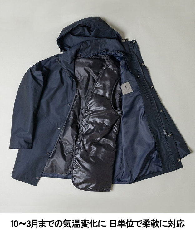 GOTAIRIKUコートに取付可能】別売りダウンライナー(23年モデル