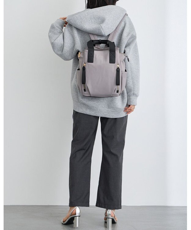 MioFIRANO はっ水軽量ナイロン2WAYリュック　FIRANO フィラノ GRAY