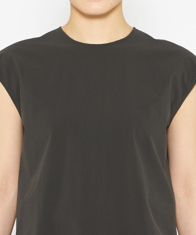 uncrave 【撥水・接触冷感・UVカット・洗濯機洗い可】マルチファンクションナイロン ブラウス（uncrave STANDARD） スレートA