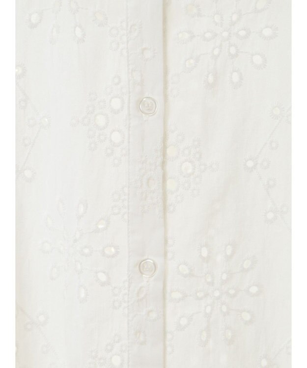 Green Parks ・ＳＵＧＡＲ　ＳＰＯＯＮ　刺繍レースシャツチュニック Off White