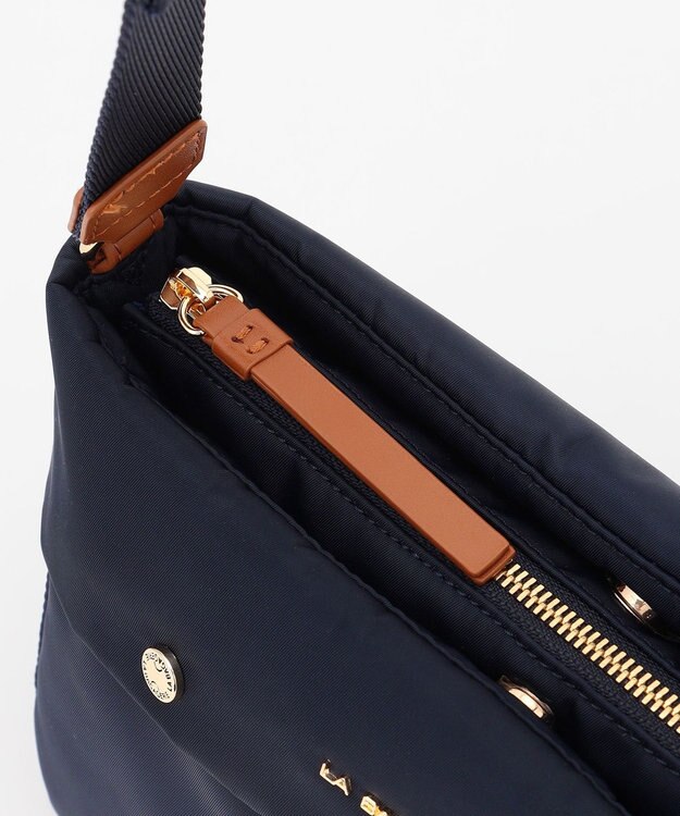 LA BAGAGERIE ダブルフロントポケットショルダー ネイビー