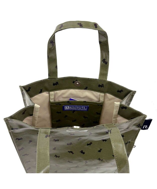 ROOTOTE 3600【A4サイズ収納】EU.A4アーキャトル.ラミネート-S 02：グランパ