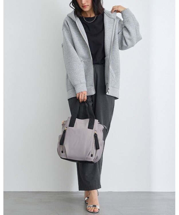 MioFIRANO はっ水軽量ナイロン2WAYリュック　FIRANO フィラノ GRAY